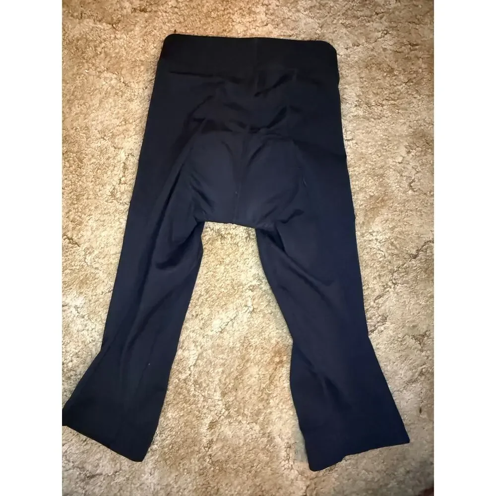 Novara Women’s Padded Cycling Capri Pants Black Size Small Bike Chamois
